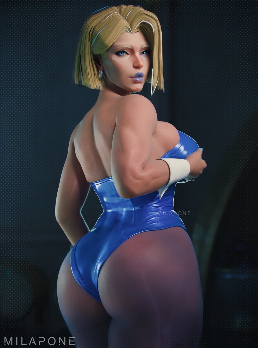 1girls 3d big_ass big_breasts blonde_hair blue_eyes blue_lipstick dat_ass emma_frost emma_frost_(marvel_rivals) huge_ass huge_breasts marvel marvel_comics marvel_rivals milapone thick_ass thick_thighs x-men