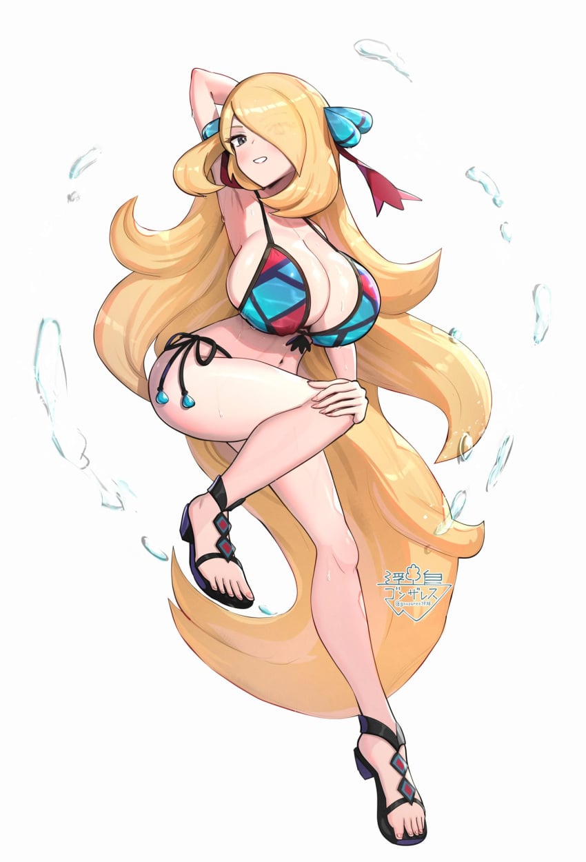 Cynthia (Pokemon) Rule 34 Image