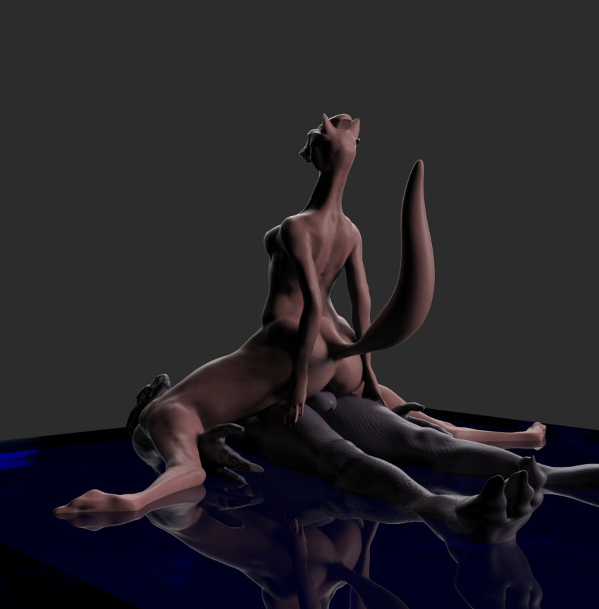 3d armpits boobart breasts canine dragon female fox lizard male mammal nude penis reptile scale scalie sculpt sex sketch zbrush