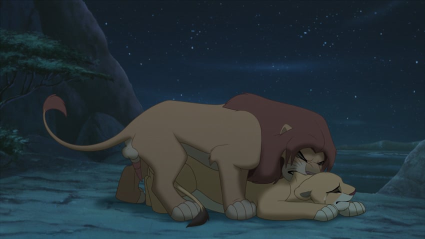 bite daughter disney father father_and_daughter feline female forced incest kiara lion male mammal neck_bite penis rape simba straight testicles the_giant_hamster the_lion_king