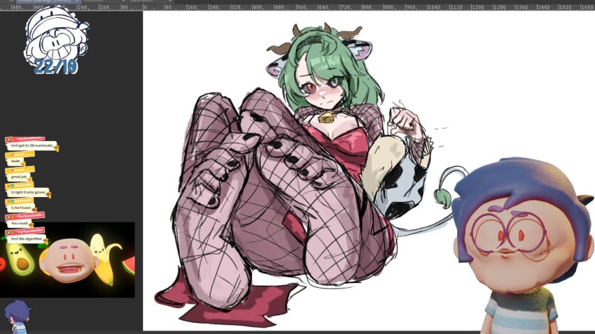 Crelly (Indie Virtual Youtuber) Rule 34 Image