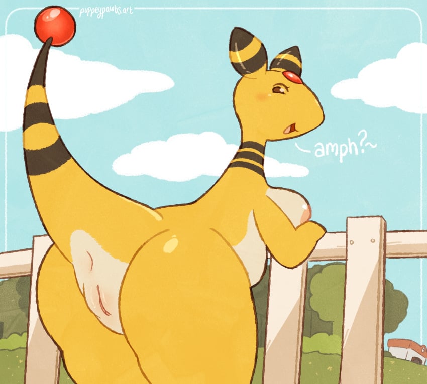 Ampharos (Nintendo) Rule 34 Image