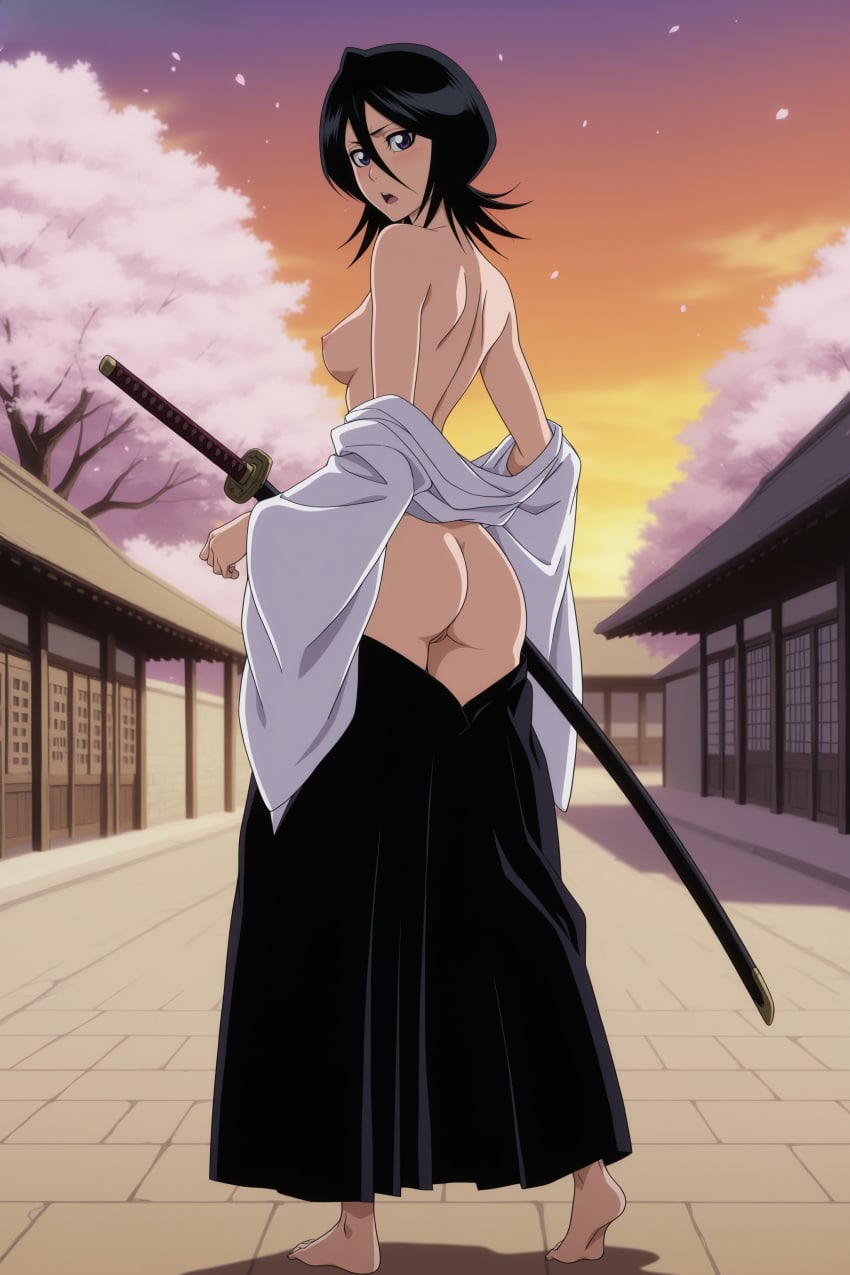 Rukia Kuchiki (Bleach) Rule 34 Image