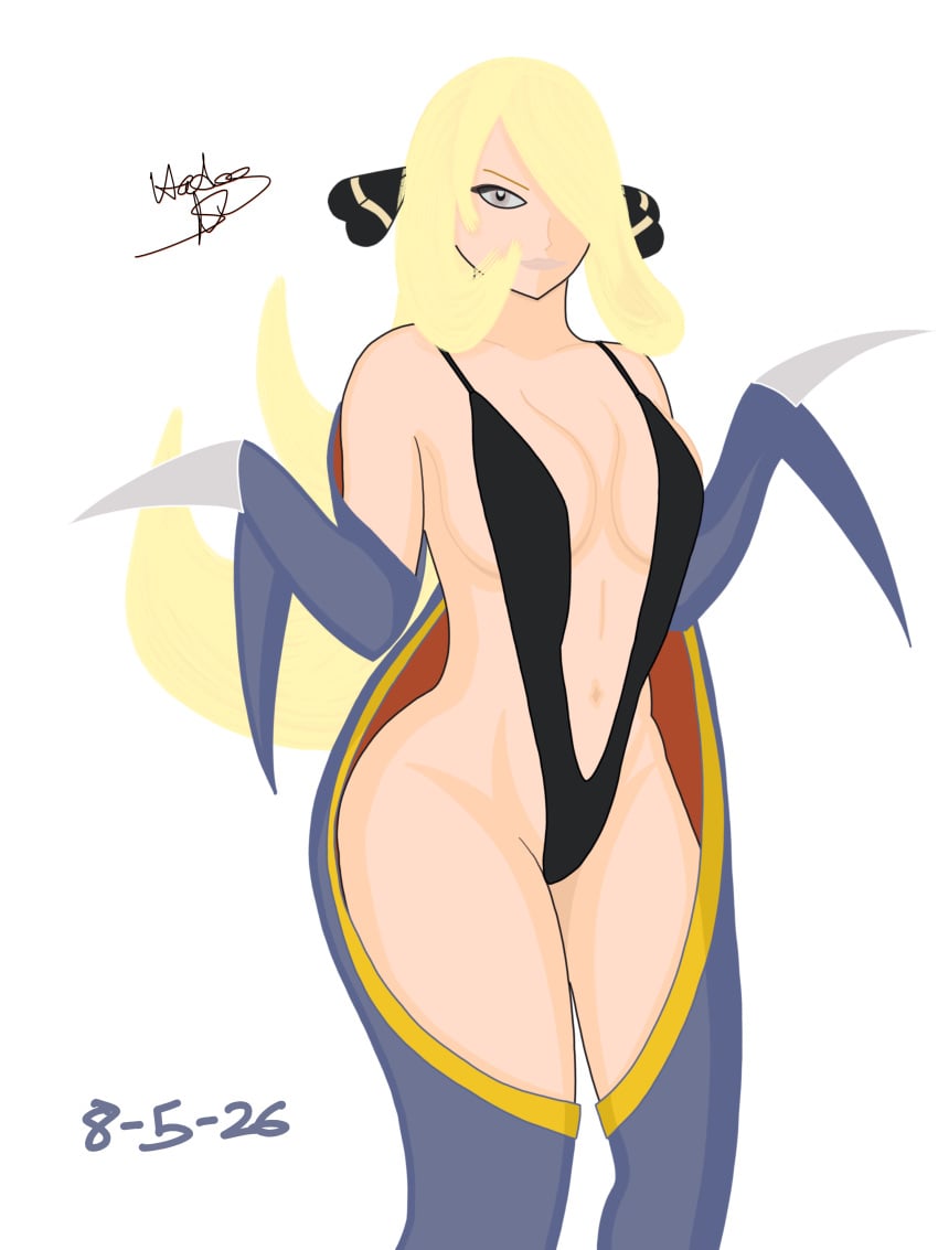 Cynthia (Pokemon) Rule 34 Image