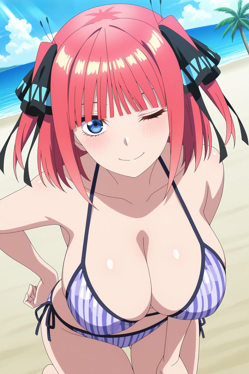 Nakano Nino (Go-Toubun No Hanayome) Rule 34 Image
