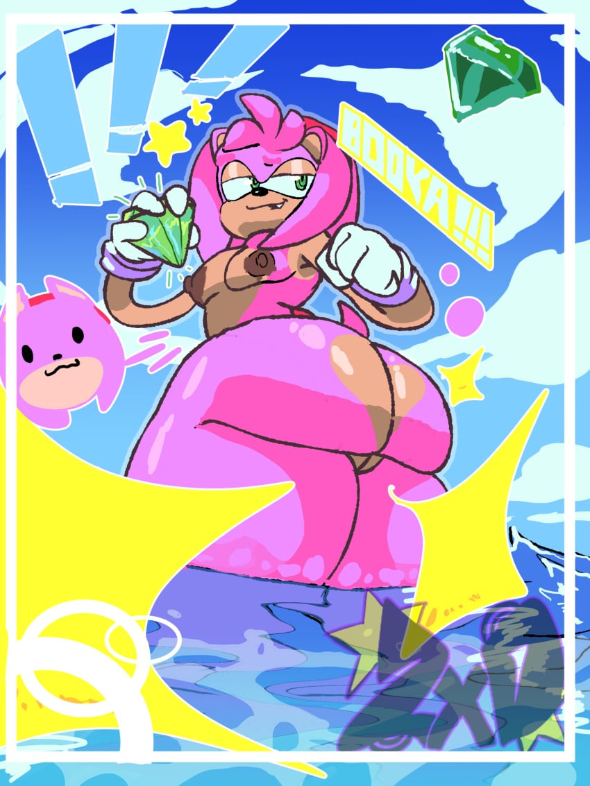 Amy Rose (Sega) Rule 34 Image