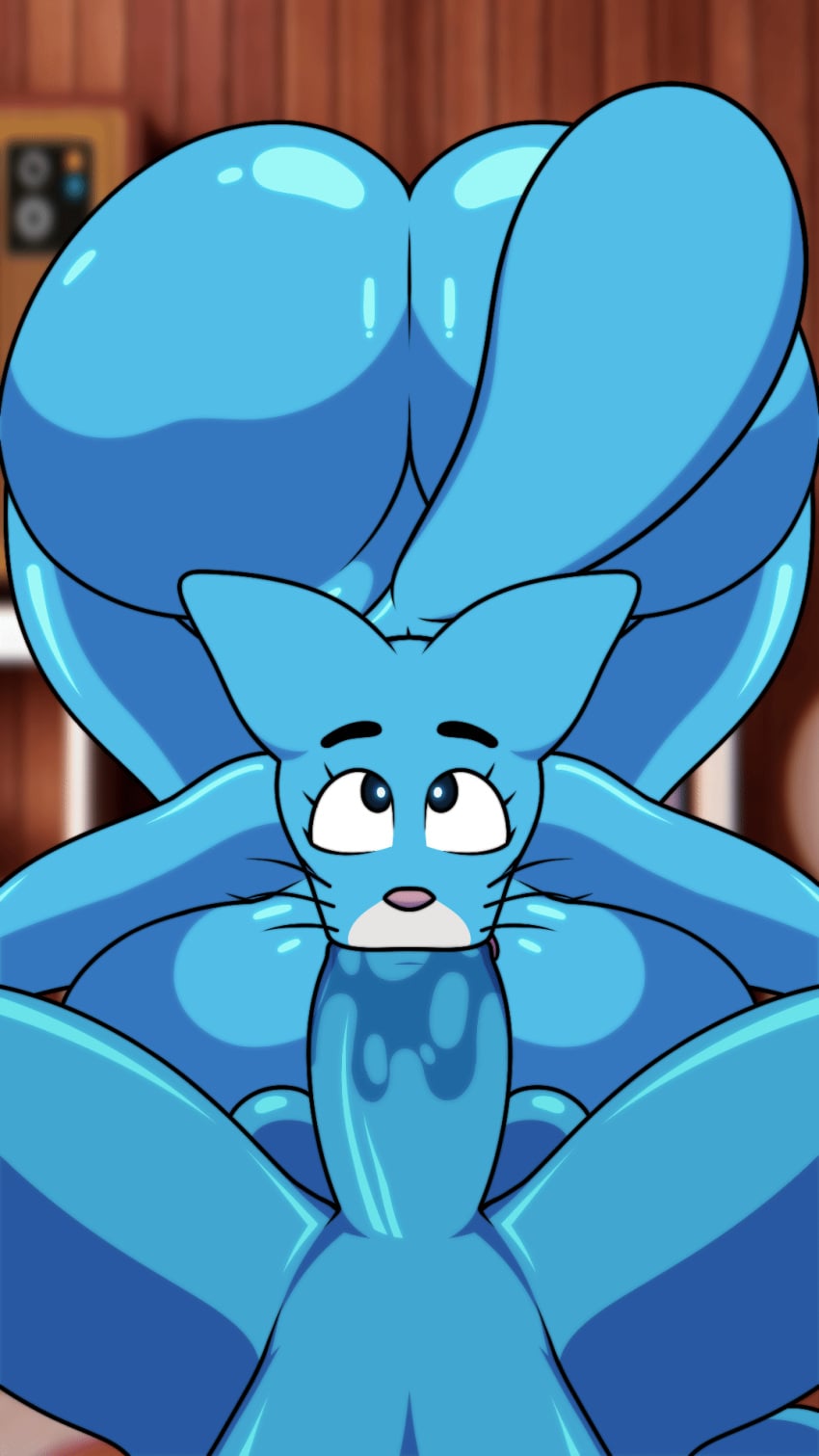 Gumball Watterson (Cartoon Network) Rule 34 Image
