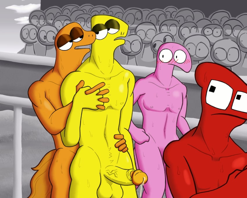 4boys absurd_res absurd_resolution absurdres anal anal_sex anthro athletic athletic_anthro athletic_male backshots bedroom_eyes being_held being_watched black_and_white_background boner bush bushes chest color colored comely_material_morning couple couple_love couple_sex crowd crowd_scene crowd_watching day daylight daytime digital_art digital_drawing_(artwork) digital_media digital_media_(artwork) equine equine_humanoid erect_while_penetrated erection eyeshadow foreskin foreskin_folds fucked fucked_from_behind fucking gay gay_anal gay_male gay_sex hand_on_chest hand_on_hip holding holding_character holding_chest holding_hands holding_hips homo homoerotic homosexual homosexual_male homosexual_sex horse horse_boy horse_humanoid horse_man horse_race_tests horse_racing jovial_merryment lightning_strikes_thrice looking_at_another looking_at_partner looking_back looking_pleasured love love_making lovers loving_it male male/male male_only oily_skin orange_body orange_skin outdoor_nudity outdoor_sex outdoors outside outside_sex partners partners_fucking penis pink_body pink_skin public public_exposure public_humiliation public_indecency public_nudity public_sex race race_track racing racing_track red_body red_skin resolute_mind_afternoon running running_track seductive_look sex shaded shading shock shocked shocked_expression shocked_face shocked_look shocked_male sport sports standing standing_position standing_sex staring staring_at_another stocky_(artist) sunlight sunny sweat sweatdrop sweating sweaty_body sweaty_chest sweaty_legs sweaty_neck sweaty_thighs tail tails track twink twink_penetrated twitter_link twitter_url uncircumcised uncut uncut_penis watched watching watching_sex yaoi yellow_body yellow_skin
