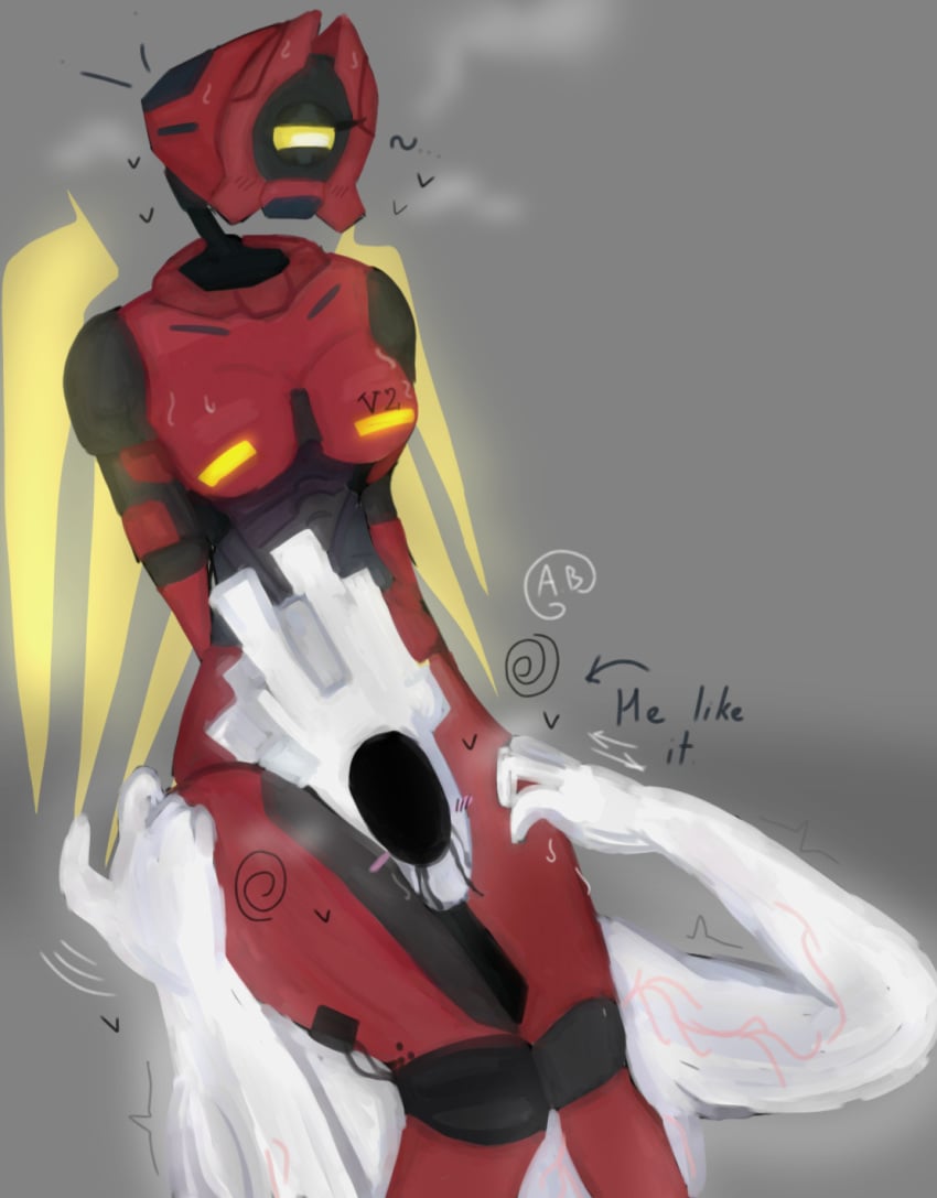 faceless_male legs_crossed legs_together minos_prime_(ultrakill) one_eye_closed thighs ultrakill v2_(ultrakill)
