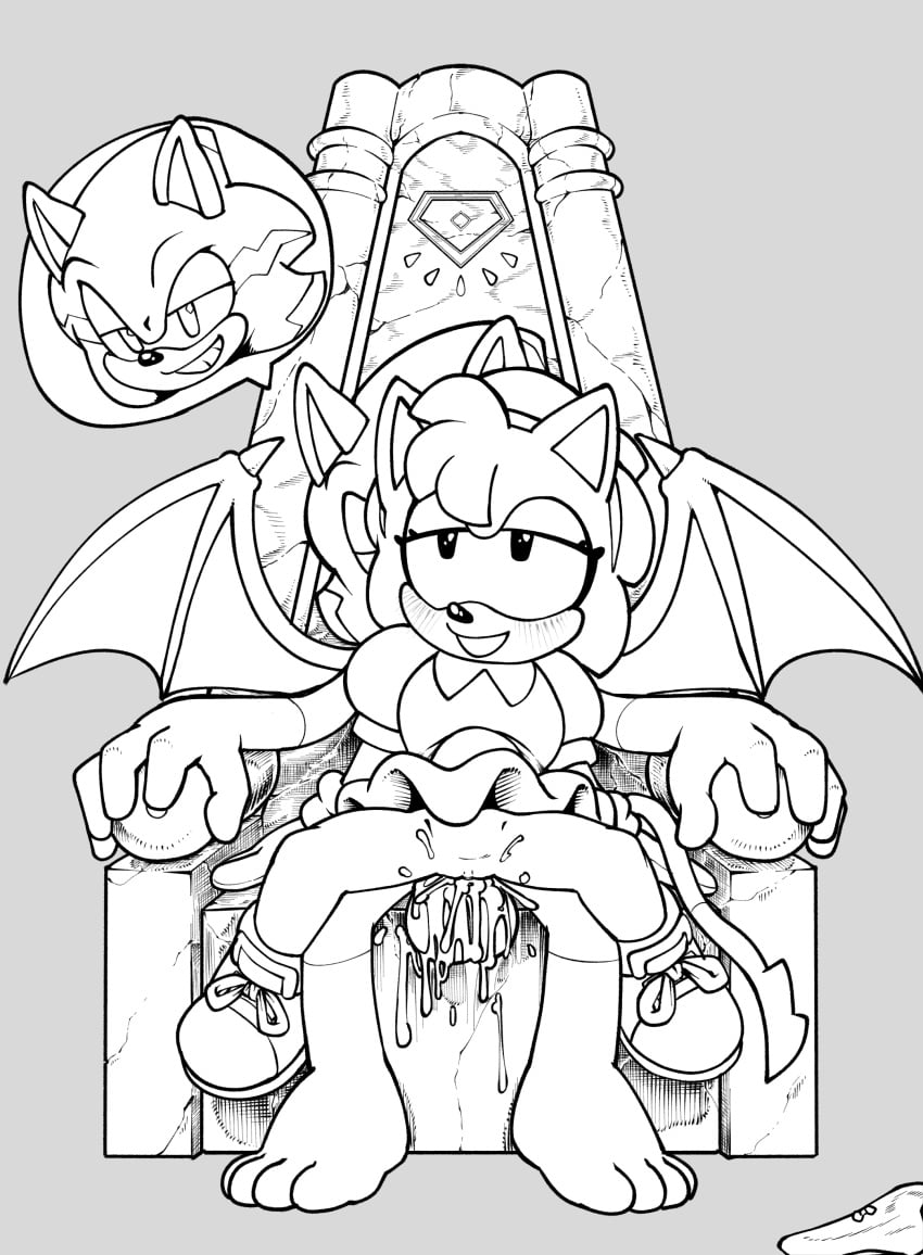 1boy 1girls black_arms_(sonic) classic_amy_rose cum cum_in_pussy cum_inside demon demon_tail demon_wings enjoying enjoying_sex female half-lidded_eyes happy happy_female happy_sex noahdoesart panties panties_removed penis_in_pussy riding sonic_(series) sonic_the_hedgehog_(series) tagme throne throne_sex
