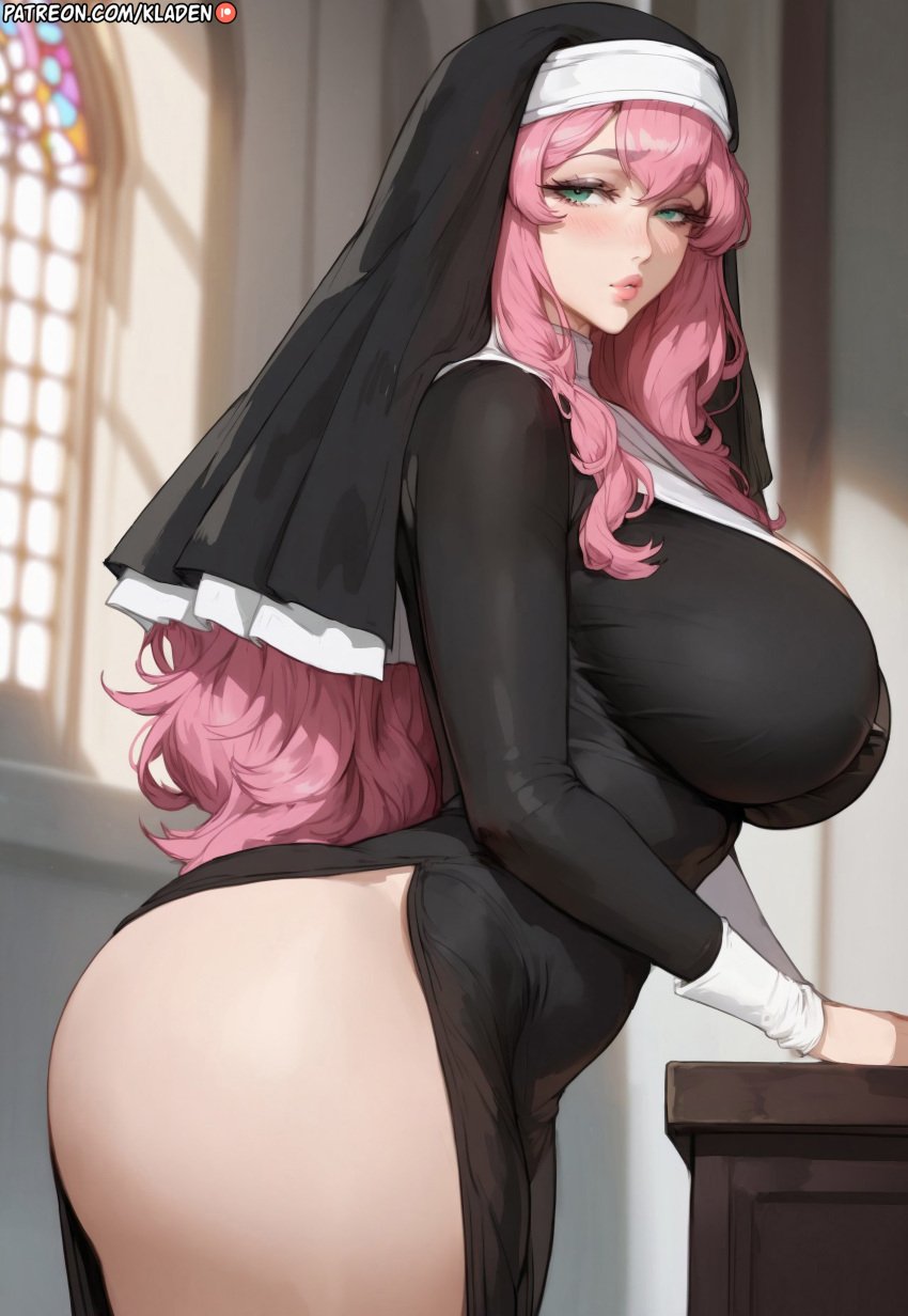 1girls ai_generated asian asian_female ass ass_bigger_than_head bare_hips bare_thighs before_sex big_ass big_breasts big_butt big_hips big_thighs bimbo bimbo_body black_dress blush blushing_at_viewer breast_focus breasts breasts_bigger_than_head bubble_ass bubble_butt busty child_bearing_hips cleavage closed_mouth clothing cross_necklace curvaceous curvy_body curvy_female curvy_figure curvy_hips dat_ass dress eyelashes fat_ass female female_only fit fit_female full_body giant_breasts green_eyes hair_between_eyes headwear hips hourglass_figure huge_breasts huge_thighs indoors inviting kladen kladenart large_ass large_breasts large_butt large_thighs light-skinned_female light_skin lipstick long_hair long_sleeves looking_at_viewer mahou_shoujo_ni_akogarete makeup mature_female milf mommy necklace no_panties no_sex nun nun_outfit pale-skinned_female pale_skin parted_lips pelvic_curtain pink_hair presenting presenting_breasts puffy_lips red_lipstick religious_clothing revealing_clothes seductive seductive_eyes seductive_look seductive_smile shiny_skin shy side_view sister sister_gigant skimpy skimpy_clothes skimpy_outfit skin_tight skindentation solo solo_female solo_focus stable_diffusion standing tengeiji_holy thick thick_ass thick_hips thick_thighs tight_fit veil voluptuous voluptuous_female voluptuous_teen wide_ass wide_hips wide_thighs wife