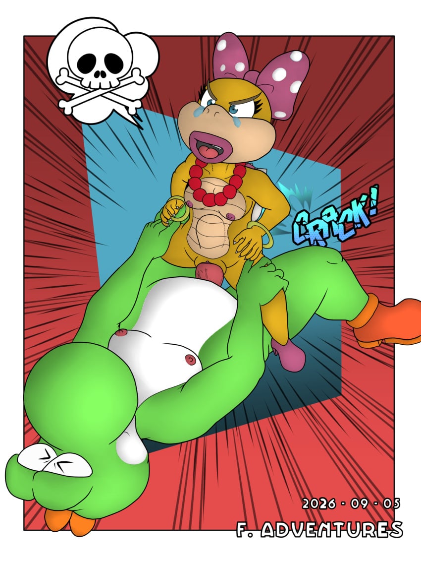Wendy O. Koopa (Mario (Series)) Rule 34 Image