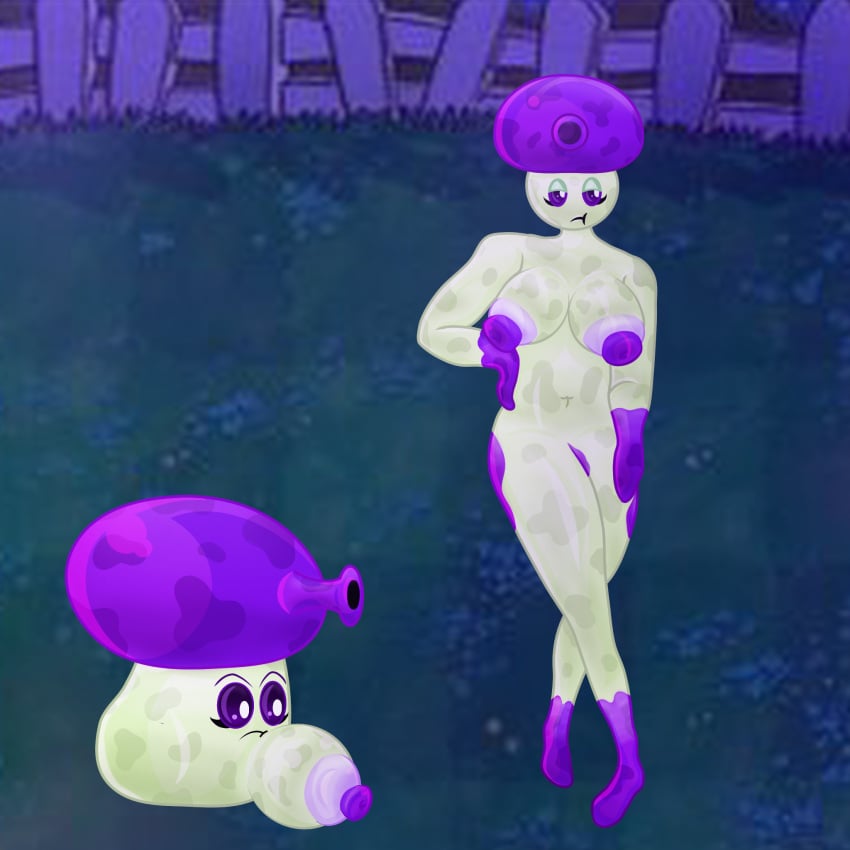 Fume-Shroom (Pvz) Rule 34 Image