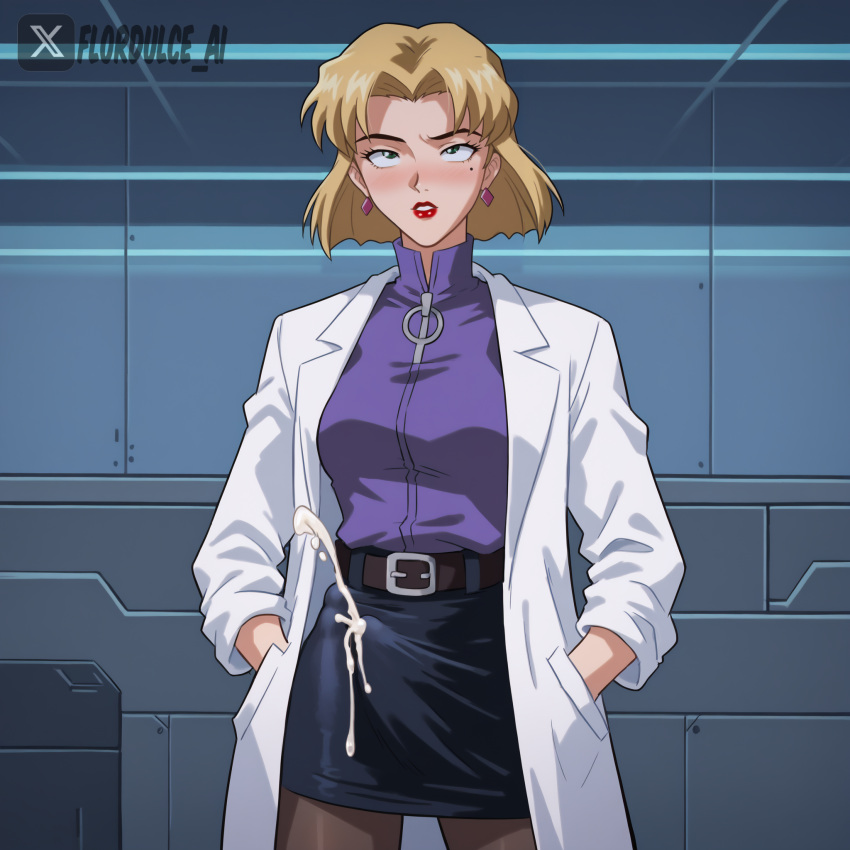 Ritsuko Akagi (Neon Genesis Evangelion) Rule 34 Image