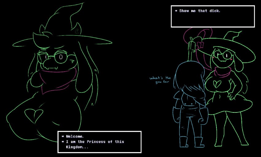 Kris (Deltarune) Rule 34 Image