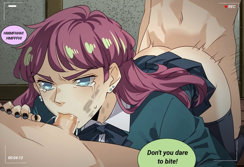 ai_assisted anal anal_rape anal_sex anus ass blowjob bruises camera_pov ceremon_vaughan fellatio forced forced_oral irrumatio oral oral_penetration oral_sex rape revenge self_upload seraphina_(unordinary) spitroast unordinary webcomic webcomic_character webtoon webtoon_waifu