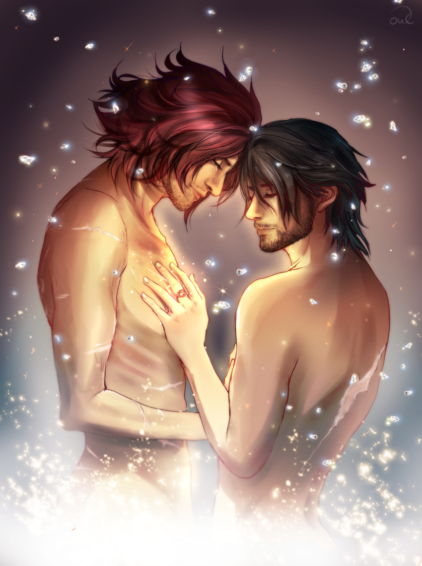 2boys ardyn_izunia bath final_fantasy final_fantasy_xv gay male male/male male_only noctis_lucis_caelum nude penetration yaoi