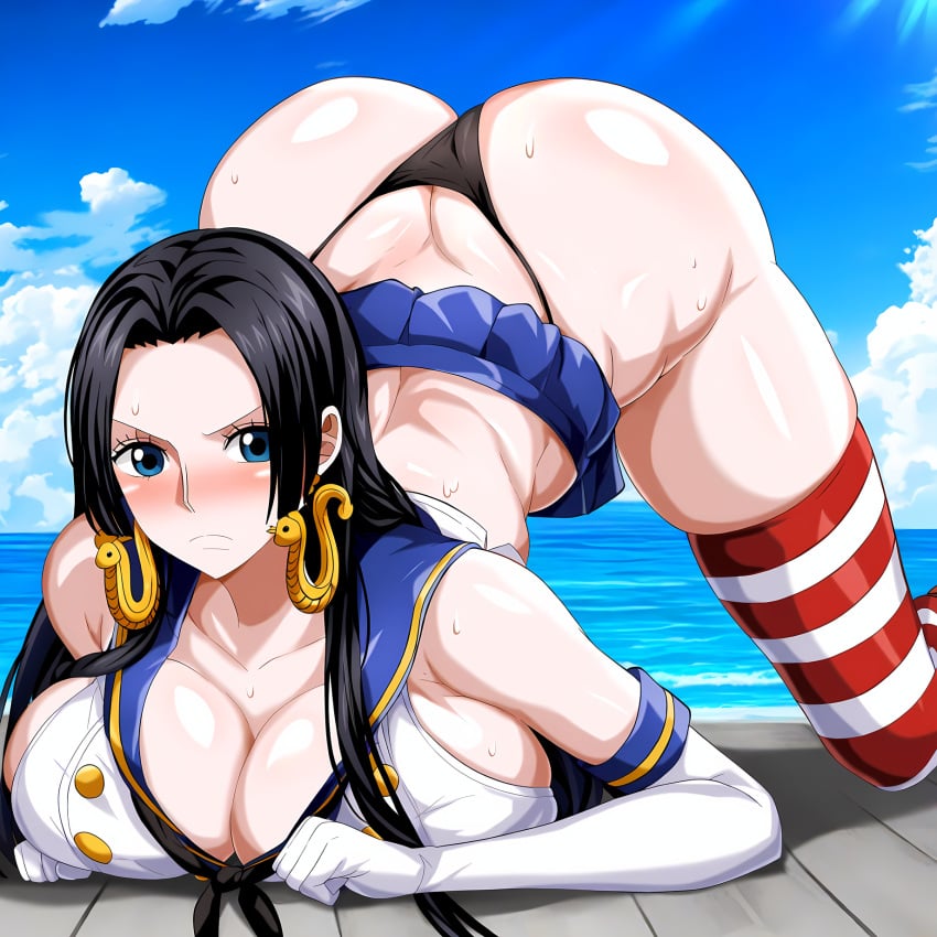 ai_generated boa_hancock female female_only one_piece one_piece_girls