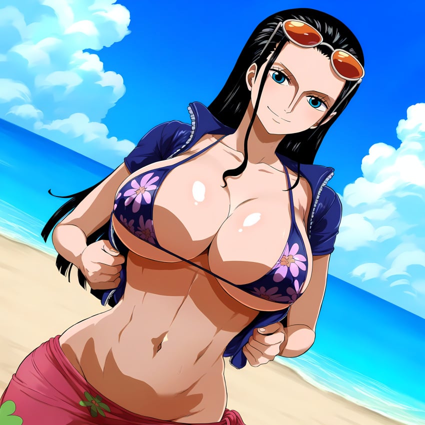 ai_generated female female_only nico_robin one_piece one_piece_girls