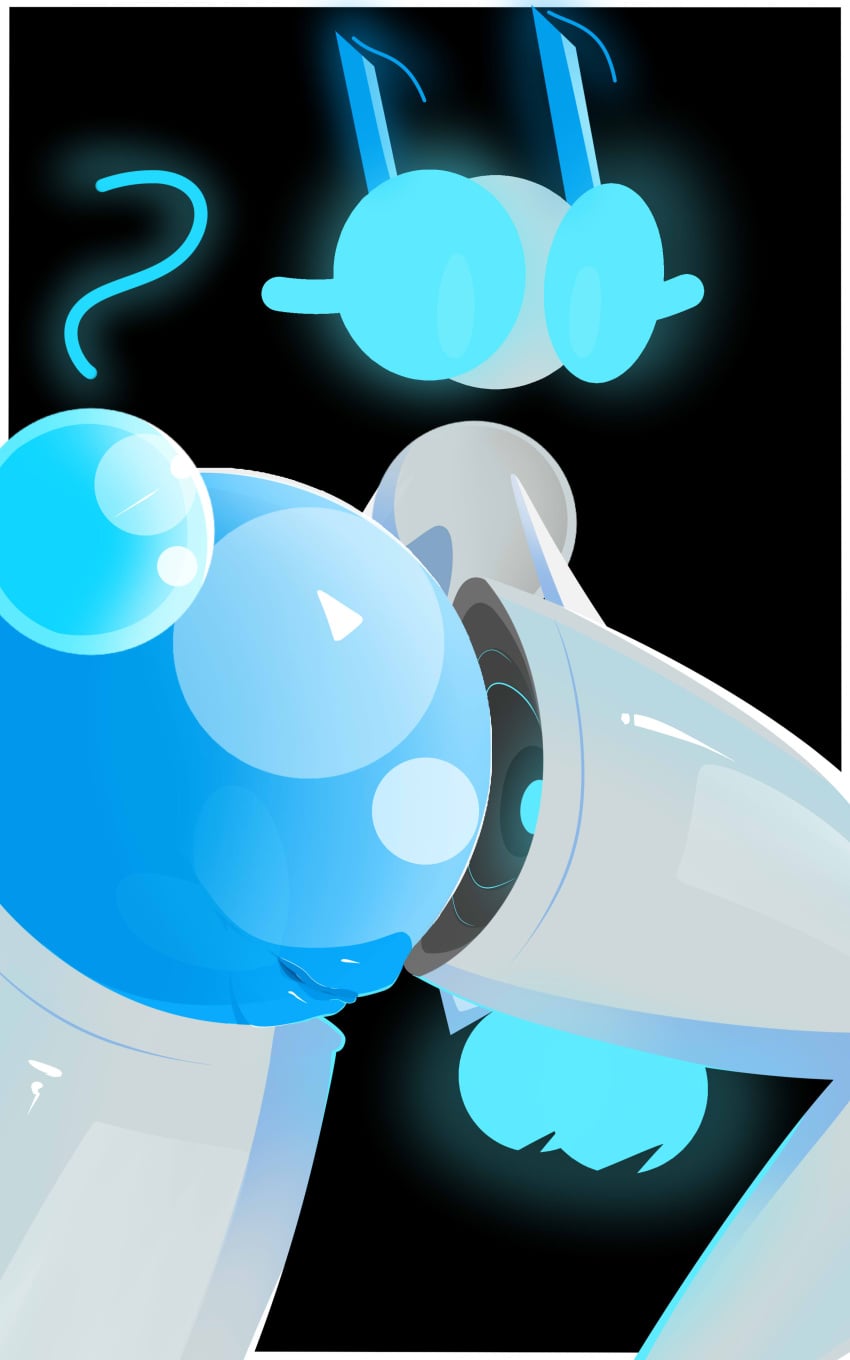 1female 1girl 1girls 2026 big_ass big_eyes blue_body blue_eyes bunny_ears color colored eyelashes female female_focus female_only first_porn_of_character girl glowing_eyes huge_ass looking_at_viewer looking_back machine metallic_body motion_lines original_character presenting_hindquarters pussy robot robot_girl robot_humanoid round_ass shiny solo solo_female solo_focus tagme tail thick_ass viewed_from_behind yttriumi2f