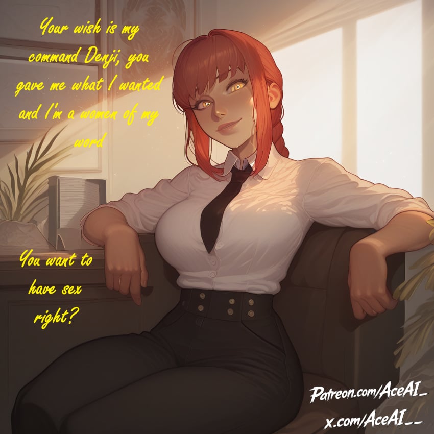 Makima (Chainsaw Man) Rule 34 Image