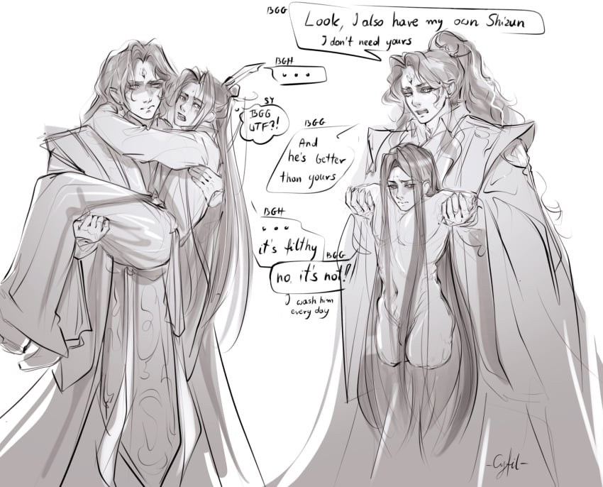 Luo Binghe (The Scum Villain'S Self-Saving System) Rule 34 Image