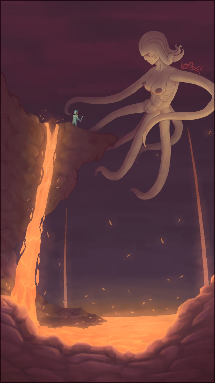 Ghast (Minecraft) Rule 34 Image