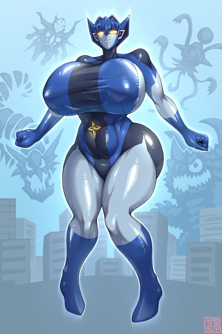 ass breasts breasts_bigger_than_head female ultraman_(franchise) wide_hips