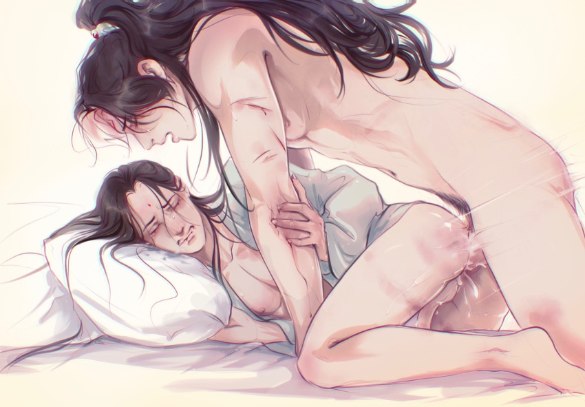 anal_sex cyfil7 luo_binghe rough_sex sex shen_qingqiu svsss the_scum_villain's_self-saving_system yaoi