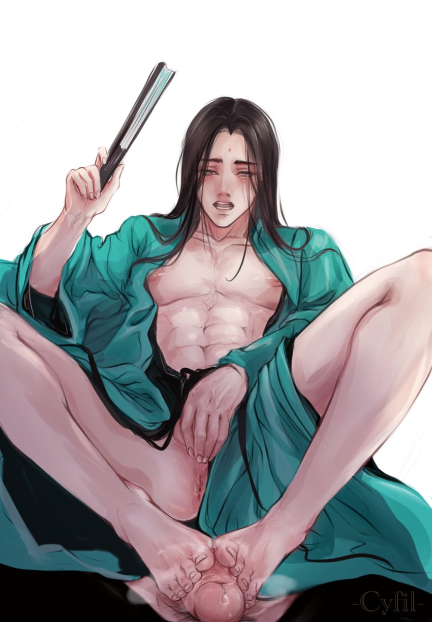 cuntboy cuntboy/male cyfil7 footjob luo_binghe shen_qingqiu svsss teaching the_scum_villain's_self-saving_system yaoi