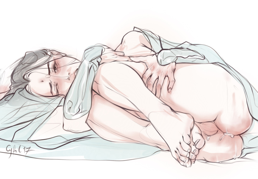 after_sex cum_in_ass cyfil7 shen_qingqiu solo svsss the_scum_villain's_self-saving_system yaoi