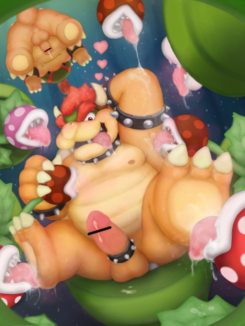 anthro anus areola armpit_lick armpits ass balls barefoot bondage bound bowser bowser_jr. censored claws cock_ring cum cum_on_penis cum_string drooling erection flora_fauna foot_fetish foot_lick group group_sex horn king koopa licking looking_at_viewer male male_only mario_(series) messy moobs nintendo nipple_lick nipples nude open_mouth orgasm orgy overweight penetration penis piranha_plant plant presenting presenting_anus presenting_hindquarters raised_arm reuben_(artist) royal_rod royalty saliva scalie sex sharp_claws sharp_teeth sitting size_difference slightly_chubby smile spikes spread_legs spreading teeth tentacle toe_claws tongue tongue_out uncut upside-down warp_pipe