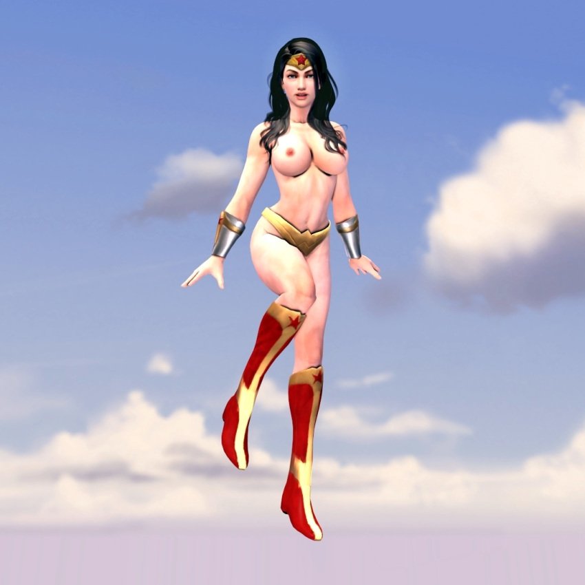 3d dc_comics diana_prince nude source_filmmaker trajan wonder_woman wonder_woman_(series)