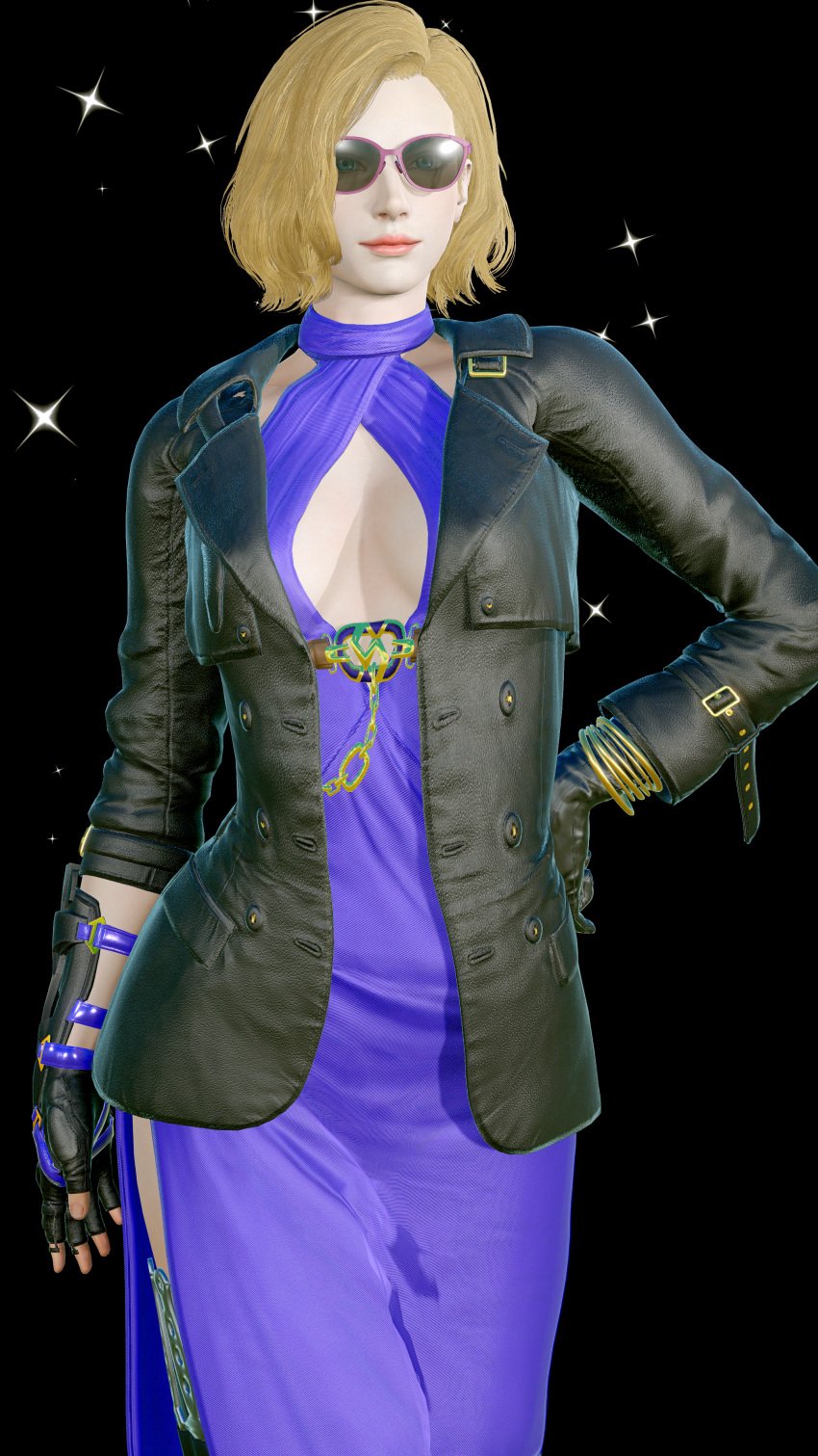 1girls 3d female female_only fully_clothed nina_williams solo tagme tekken tekken_8