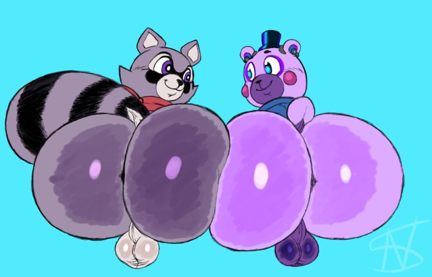 ass balls crossover five_nights_at_freddy's helpy indigo_park nightsome rambley_(indigo_park) tagme