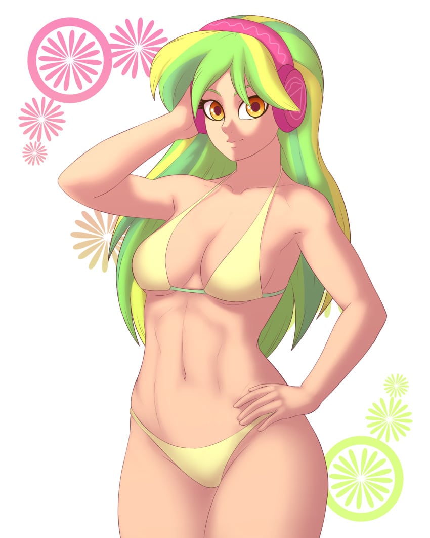 bikini equestria_girls female friendship_games friendship_is_magic lemon_zest my_little_pony solo souladdicted