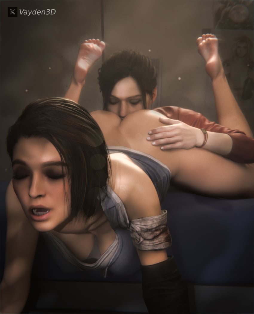 Jill Valentine (Sasha Zotova) Rule 34 Image