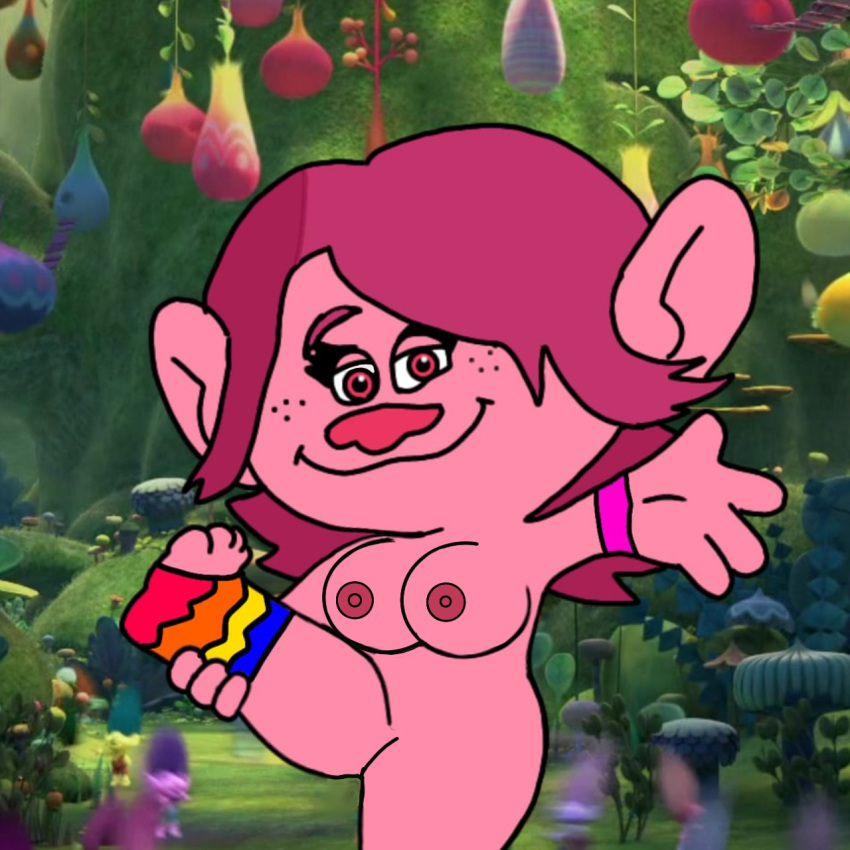 big_breasts big_butt dreamworks queen_poppy trolls