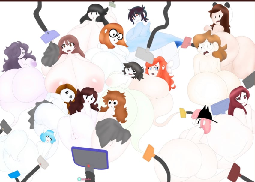 15girls big_ass big_breasts big_butt chilly_panda clothed clothed_female clothing completely_naked_female completely_nude completely_nude_female cypherden emirichu fat_ass ghost ghost_girl ginjaninjaowo honobread illymation jaiden_animations jaidens_mom kelseyanimated let_me_explain_studios multiple_girls naked naked_female nude nude_female pantless_pajamas sawavhs scribblejuice shgurr tagme the_introverted_cartoonist vacuum vacuum_cleaner vacuum_vore wolfychu youtube youtuber