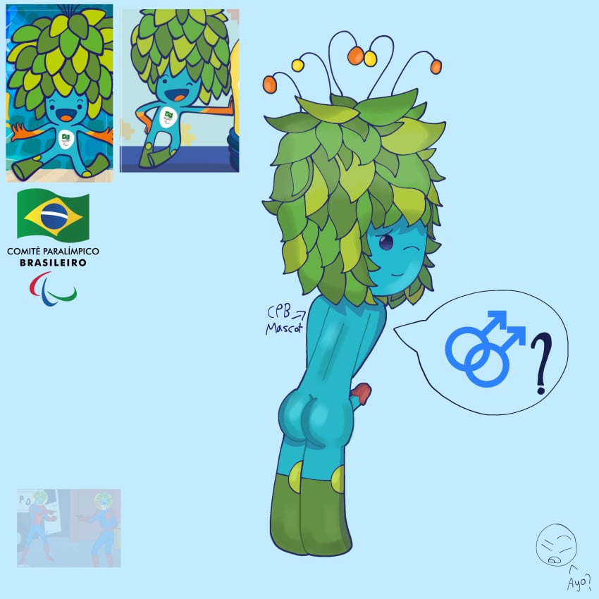 2016_rio_olympics asking_for_sex ass background_character brazil brazilian_flag brazilian_paralympic_committee cock comitê_paralímpico_brasileiro first_porn_of_character flora_fauna m3wkio_nsfw mascot no olympics paralympics penis reference_image rio_2016_olympics same_person self_upload simple_shading small_ass tagme tom_(mascot) tom_(mascot)(cpb) wtf zolaman_(character) zolaman_(franchise) 졸라맨