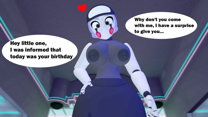 breasts five_nights_at_freddy's five_nights_at_freddy's:_security_breach nsfw robot robot_girl staff staff_bot_(security_breach) staffbot tits_out