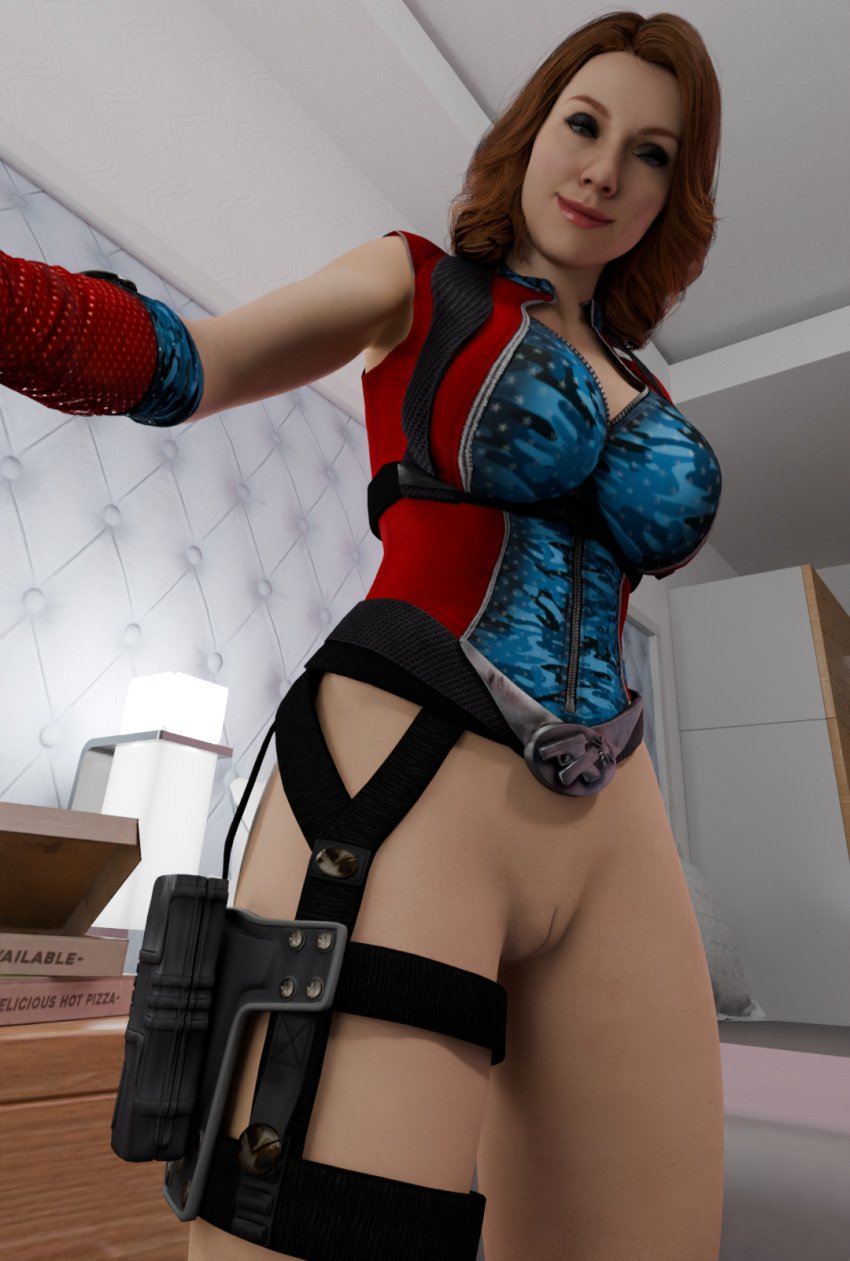 3d call_of_duty cameltoe firecracker_(the_boys) girl superhero superheroine the_boys valorie_curry