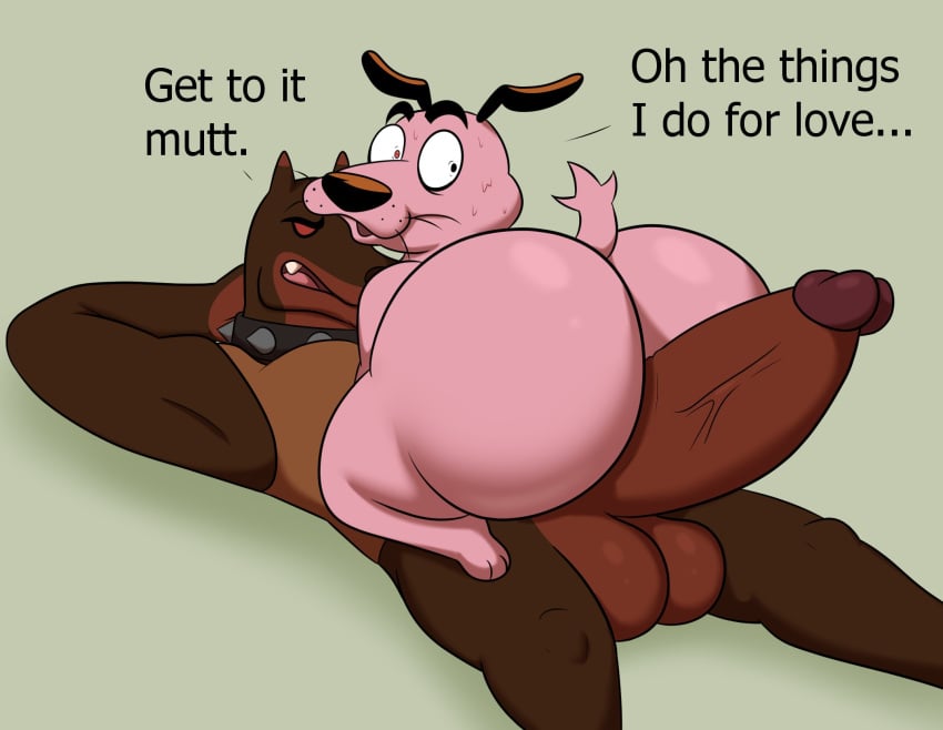 Courage The Cowardly Dog (Character) Rule 34 Image