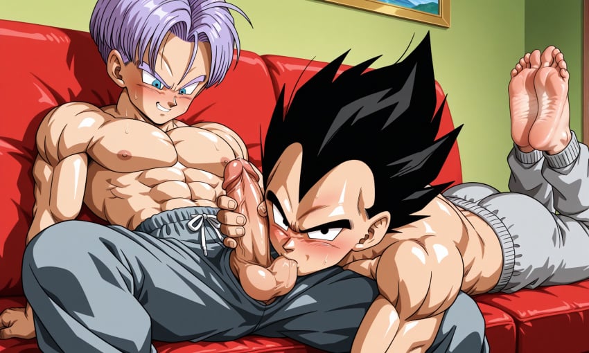 Trunks Briefs (Dragon Ball Z) Rule 34 Image