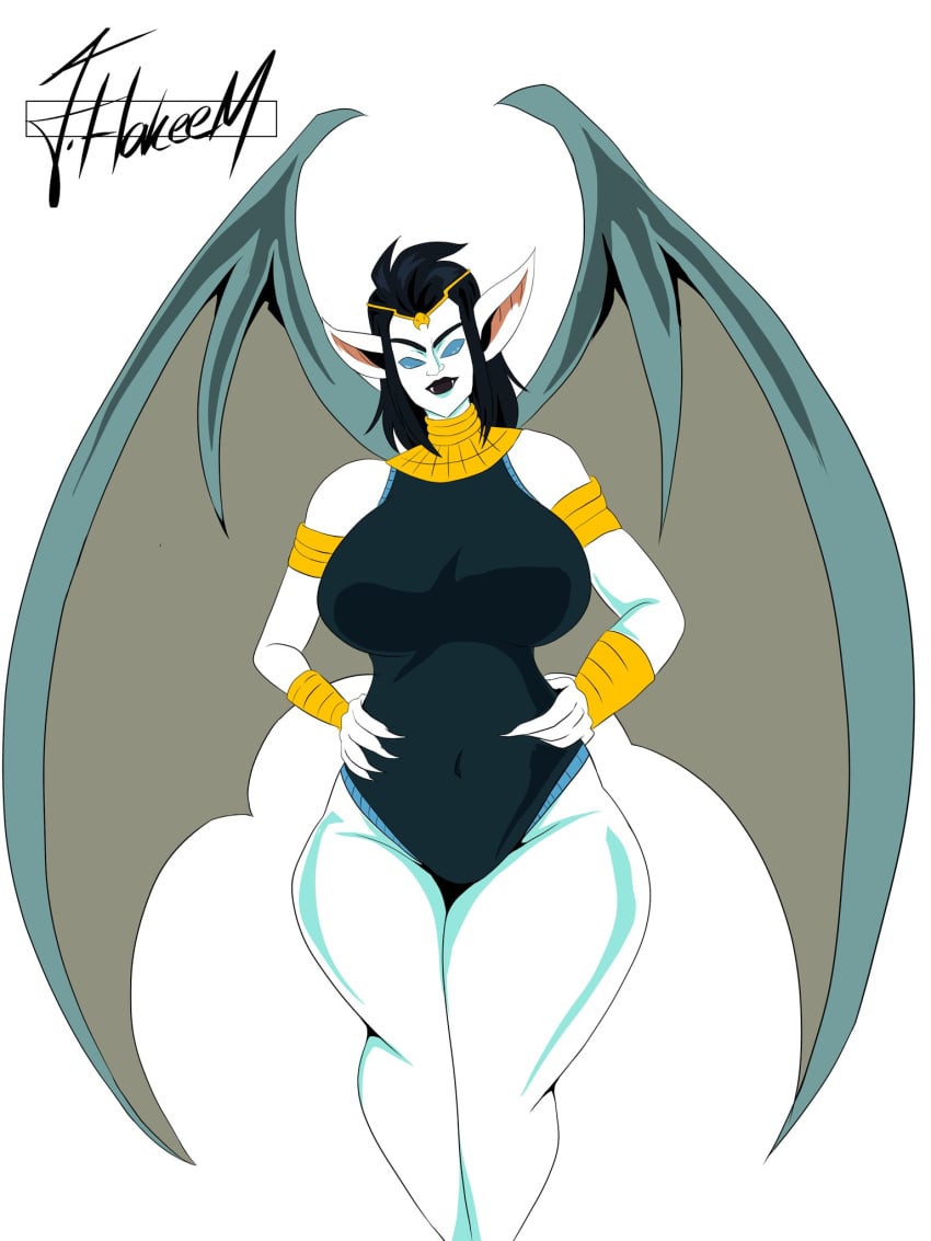 1girls bat_ears bat_wings big_breasts black_hair black_lipstick blue_eyes bodysuit clothing creature_commandos curvy curvy_female dc dc_comics dcu fhsj jewelry large_breasts monster monster_girl nosferata solo_female tagme thick_thighs vampire voluptuous voluptuous_female white_skin wings