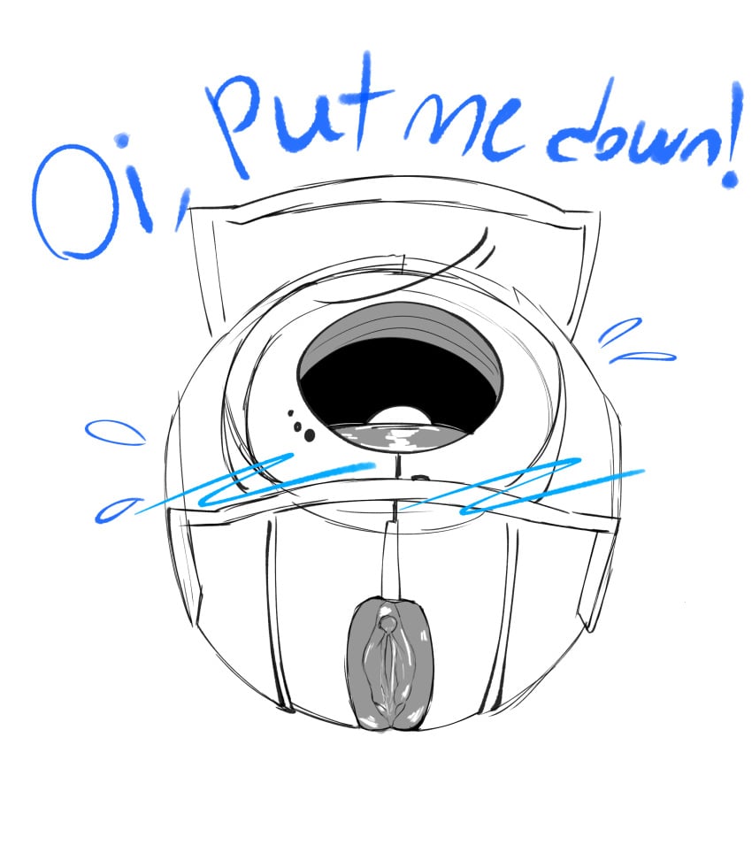 cuntboy cuntboy_only dialog dialogue fanart fleshlight_position gray_background grey_background intersex kalcifer_kat male male_only nervous_expression nervous_face nervous_male nervous_sweat nervous_sweating no_background noncon nonconsensual nonconsensual_arousal nonconsent portal_(series) portal_2 puffy_pussy solo solo_cuntboy solo_focus solo_male text uncensored uncensored_vagina valve valve_(company) wet_pussy wheatley