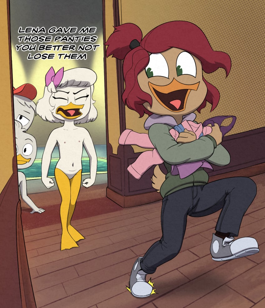 ducktales_(2017) gosalyn_mallard huey_duck tagme webby_vanderquack