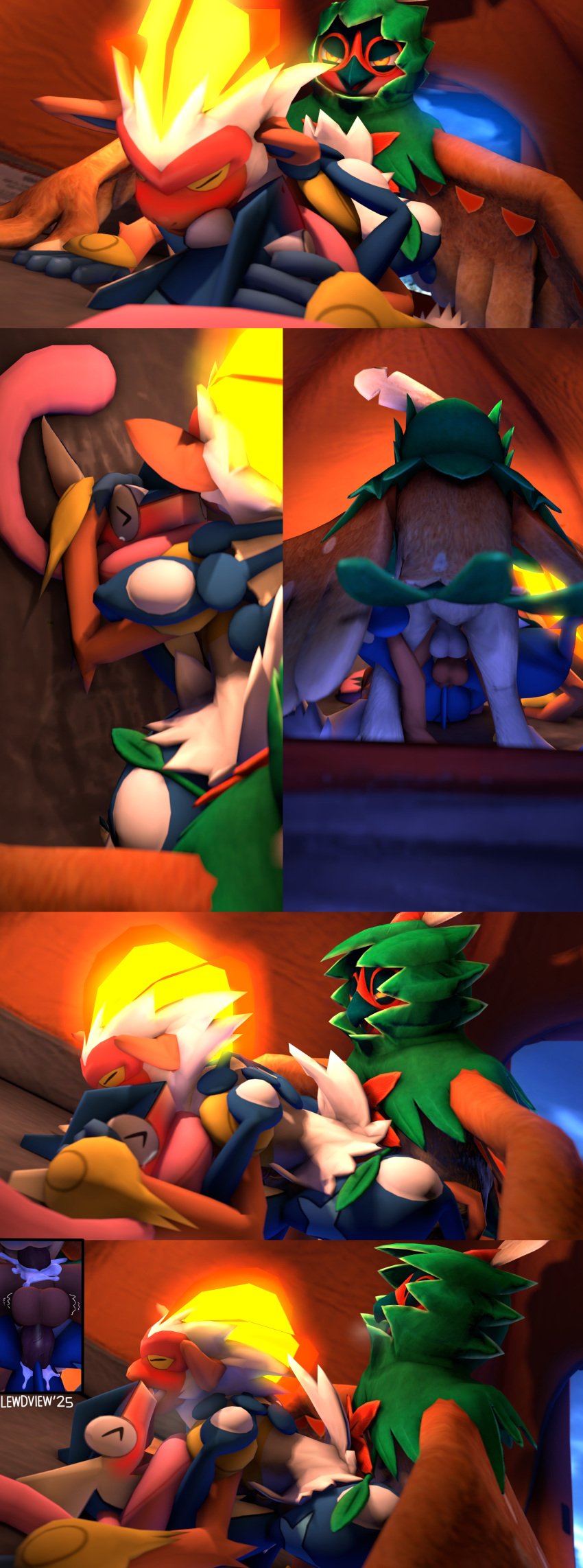 >_< 3d_(artwork) absurd_res amphibian anthro ass avian balls bird bodily_fluids closed_eyes cum cum_inside decidueye digital_media_(artwork) dominant dominant_male ears_down ejaculation fangs feathers feet fiery_hair frog from_behind_position from_front_position fucked_silly generation_4_pokemon generation_6_pokemon generation_7_pokemon genital_fluids genitals greninja group haplorhine hi_res hug hugging_another infernape leg_around_partner lewdview long_tongue lying male male/male mammal membrane_(anatomy) missionary_position monkey nintendo on_back orgasm orgasm_face owl penis pivoted_ears pokemon pokemon_(species) primate raised_leg rough_sex sequence sex simultaneous_orgasms source_filmmaker_(artwork) spread_legs spread_wings spreading tail tail_feathers tail_hug tail_hugging tail_hugging_behind tail_hugging_partner talons tears teeth toes tongue trio two_doms_one_sub webbed_feet wings