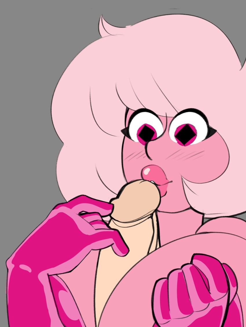 1boy breasts cleavage female paizuri penis pink_diamond_(steven_universe) ragingbarbarians steven_universe