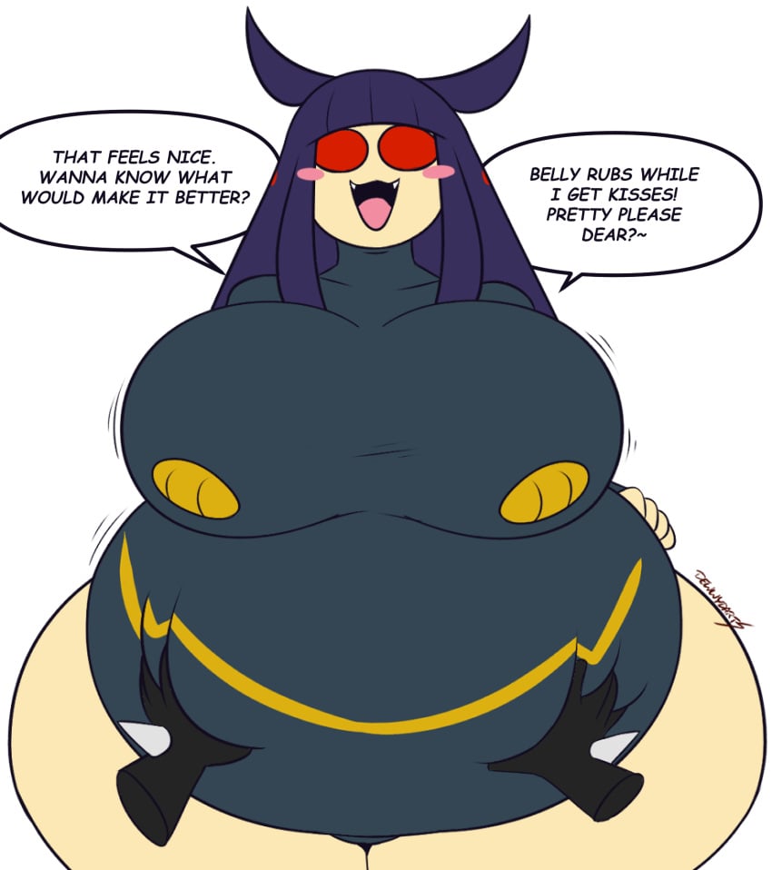 bbw big_breasts breasts desire_(dewwydartz) dewwydarts dewwydartz female furry huge_breasts overweight pokemon pokemon_(species) thick_thighs typhlosion wide_hips